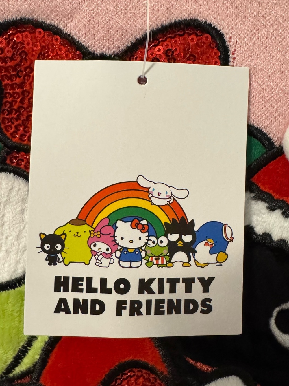New with Tags Sanrio Hello Kitty, Keroppi & Chococat Ugly Christmas Sweater - Picture 6 of 8